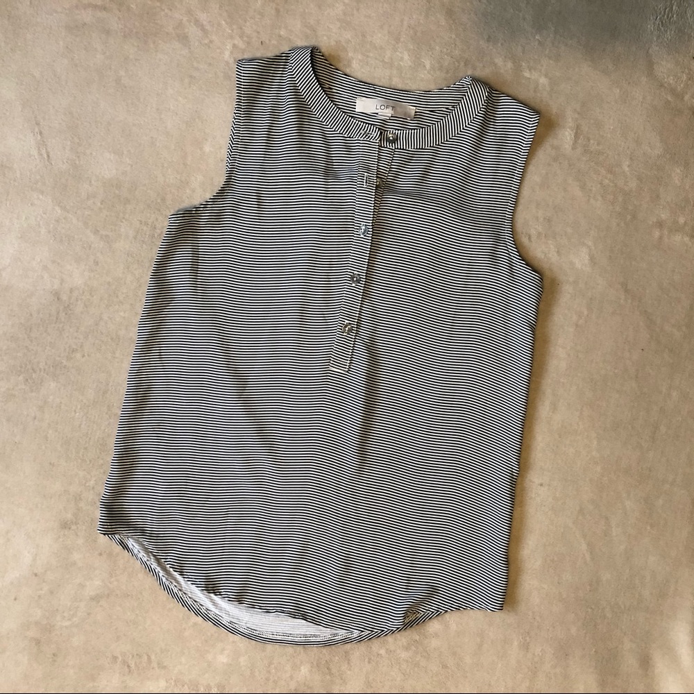 Loft Sleeveless Blouse
